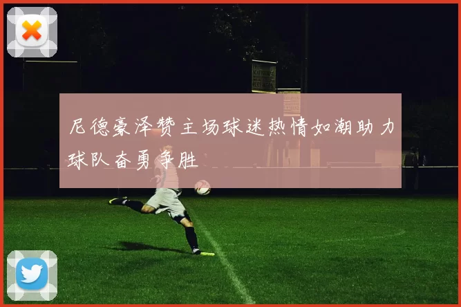 尼德豪泽赞主场球迷热情如潮助力球队奋勇争胜